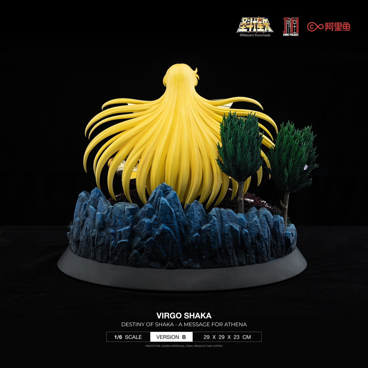 JIMEI Palace JM-200549 Saint Seiya Virgo Shaka Version B 1/6