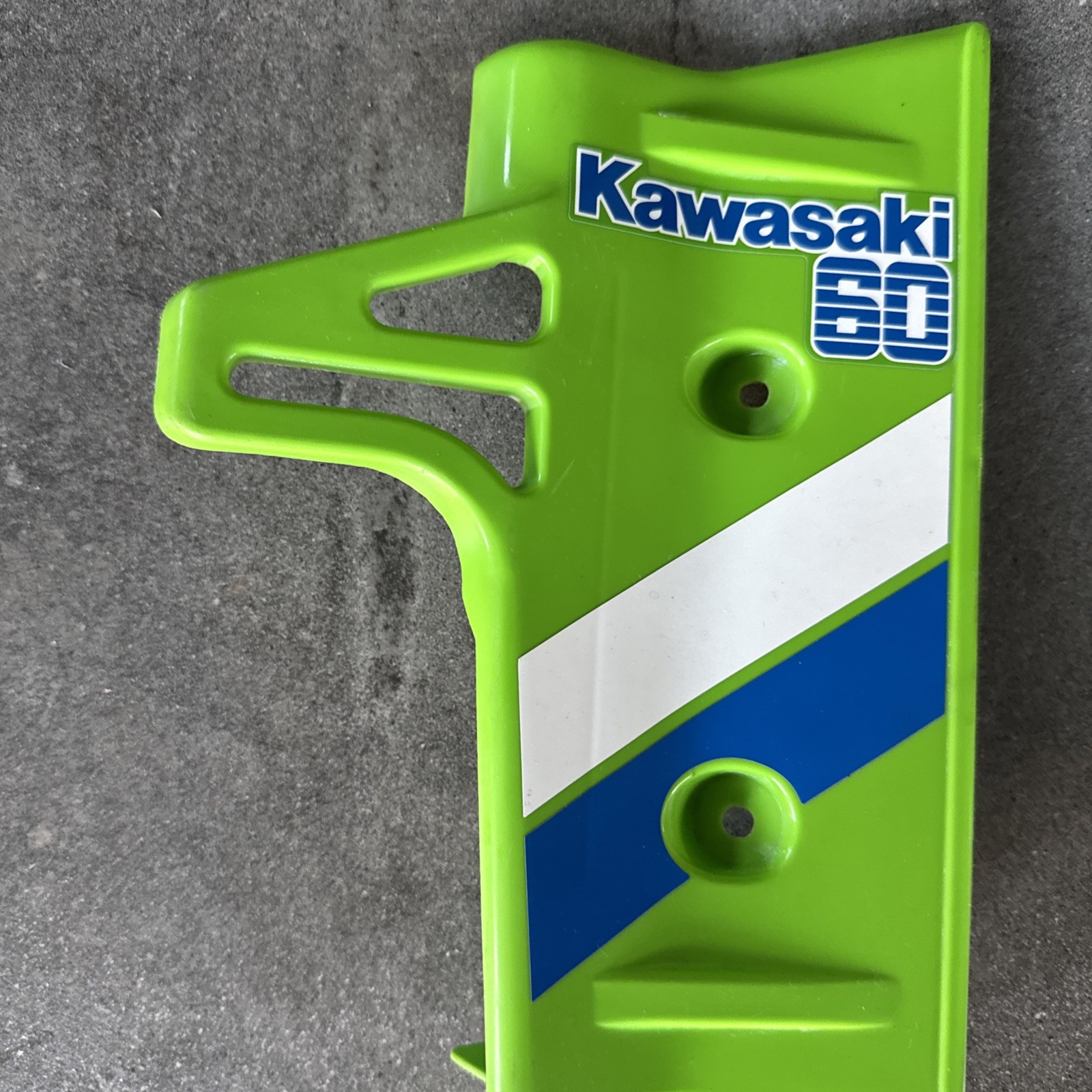 Kawasaki 1987 KX60 NOS OEM Radiator Shroud / Shroud / Vintage Mini / #49089-1056