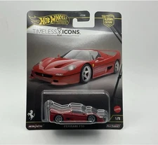 Hot Wheels Ferrari F50 Red Timeless Icons Italian Super Car FPY86-961 N 1/64