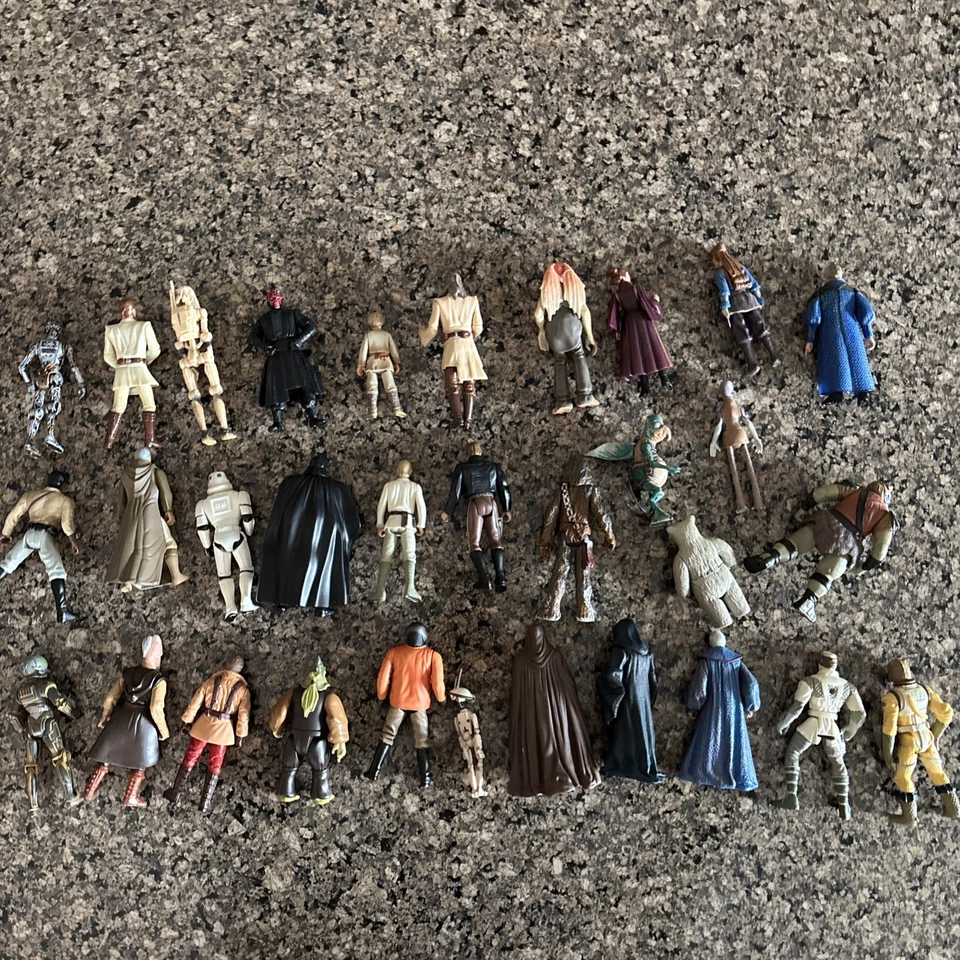 星球大战人偶收藏 32 件装,包括配件和 CommTech — 第 2/4 张图片