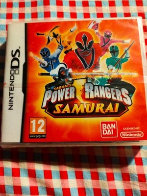 SABANS POWER RANGERS SAMURAI NINTENDO DS NEU SEALED