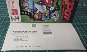 Spot Goes to Hollywood (Sega Saturn, 1996) - Tested/Working - w/Reg Card - RARE!