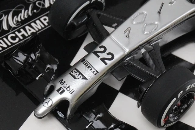 1:43 MINICHAMPS 530144322 McLaren Mercedes MP4-29 Australia 2014 #22 model car - Image 4 of 4