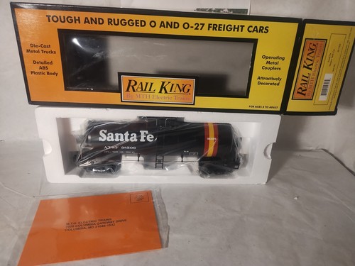Coche cisterna moderno calibre O MTH Railking 30-7323 #98506 Santa Fe | Zustand: New