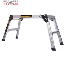 TOUGH MASTER 760 x 300mm Step Up Aluminium Work Platform