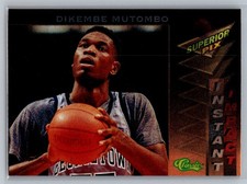 1995 Classic Superior Pix #5 Dikembe Mutombo Instant Impact