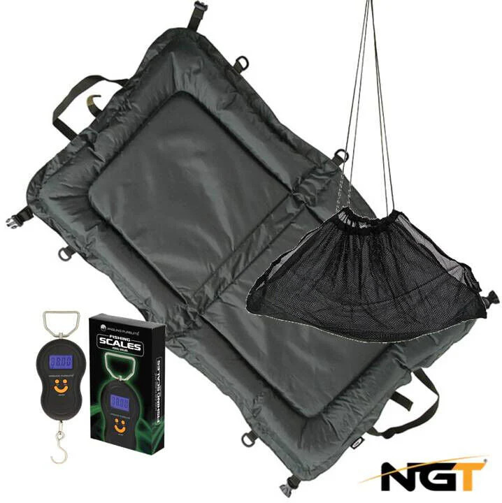 NGT Large Carp Fishing Beanie Unhooking Mat Padded Fishing Tackle - 104cm x 64cm - Image 7