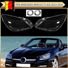 L+R Klar Scheinwerferglas Streuscheibe Linse Für Mercedes-Benz SLK R172 2012-16