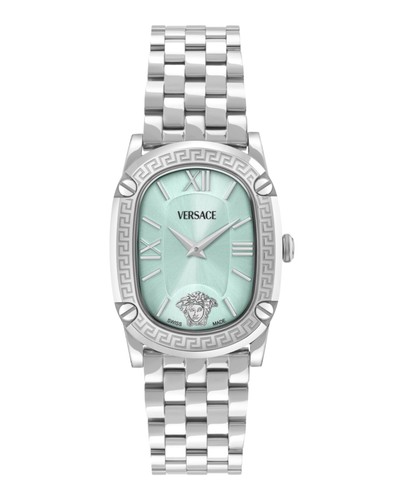 Versace Couture Women’s Watch, Swiss Made Luxury Designer Watch with Light Blue
