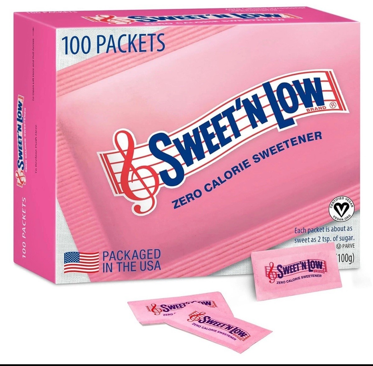 LOT OF 6 Sweet N Low Zero Calorie Sweetener Packets ZERO CALORIE 400PACKETS