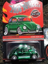 Hot Wheels Red Line Club Volkswagen Kawa-Bug-A Maggiolino RLC Esclusiva Spilla/Patch