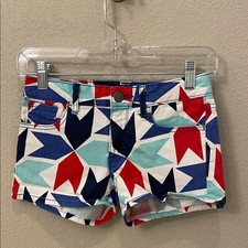 Gap Kids Geometric Denim Shorts