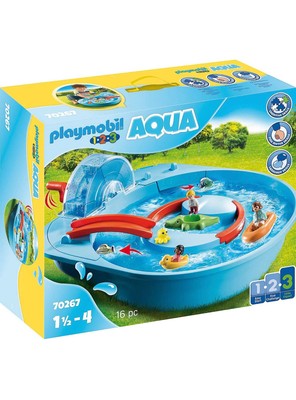  NEW  PLAYMOBIL 1.2.3 Aqua Splish Splash Water Park