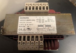 SIEMENS 4AM5241-8BD40-0CN2 CONTROL  CIRCUIT TRANSFORMER 0.63kVA / 2.35kVA