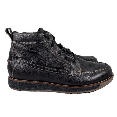 Justin 281 Solace Charcoal Gray Lace Up Akle Chukka Boots Men's Size 11 D