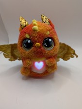 Hatchimals Interactive Plush Dragon w/ Light-Up Base  Sound   Tested-Works