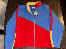 Chubbies “The Primary” Track Jacket Large NWT Mesh Lined 597231-014