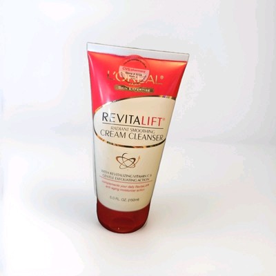 L'Oreal Paris Revitalift Radiant Smoothing Cream Cleanser With Vitamin C 