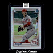 2020 Bowman Draft #BD-145 Carson Ragsdale Phillies #BD-145 Chrome Refractor