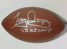 TONY DUNGY SIGNED AUTOGRAPHED NFL FOOTBALL & COA INDIANAPOLIS COLTS SB XLI CHAMP