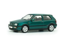 Solido 1:43 VW Golf MKIII VR6 1994 Green Diecast Model Car