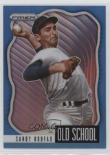 2021 Panini Prizm Old School Carolina Blue Prizm Sandy Koufax #OS-7 HOF no9