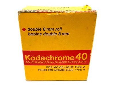 Kodak Kodachrome 40 Colour Movie Film Doppel 8mm MHD 10/1979 7,5m KMA 459 P