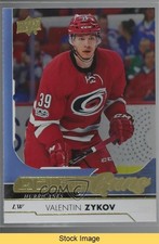 2017-18 Upper Deck Young Guns Silver Foil Valentin Zykov #467 READ 04z0