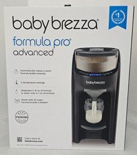 baby-brezza-formula-pro-advanced-automatic-formula-dispenser-mixer-black-new