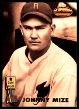 Johnny Mize 1993 Ted Williams #145 Rochester Red Wings MLB READ FREE SHIPPING