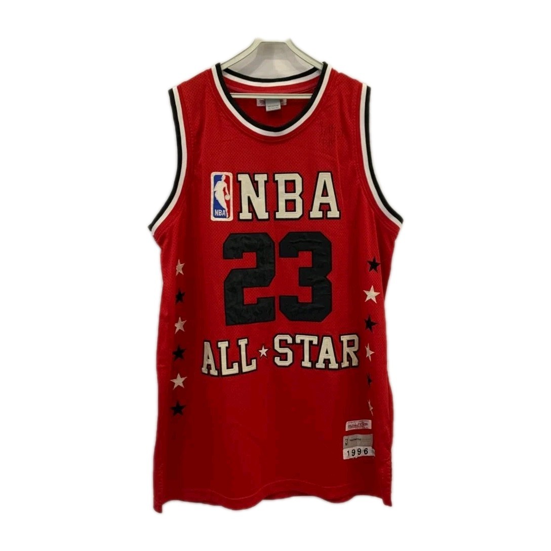 Vtg Michael Jordan 1996 NBA All Star Jersey Mitchell & Ness Red 52