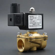 Solenoid Valve Water Valve Normally Close Brass Valves 220V12V24V Air Water Gas 