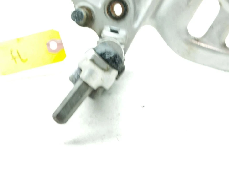 99-07 Suzuki Hayabusa GSX1300R Left Rearset Front Driver Peg w/ Heel Guard Brack - Image 4 of 4
