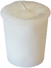 Crystal Journey Candles Cleansing Herbal Votive White Scented Spiritual Ritual