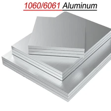 1060/6061 Alu Sheet Plate Metal Plate Width 50mm - 400mm Thickness 0.3mm - 6mm