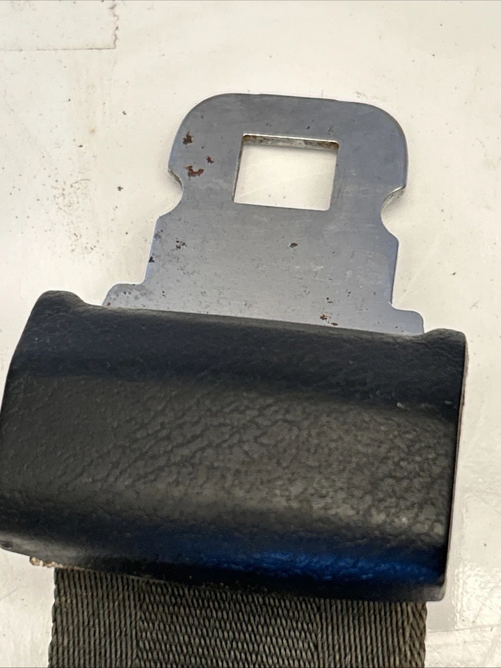 Lote de cinturón de seguridad negro Dodge Car/Camión 1973-1980 Mopar Chrysler Plymouth cinturón de seguridad Foto 2 de 4