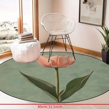 100 100cm 1pc of 23X2331X3147X4763X63 Inches Non-Slip Machine Washable Polyester