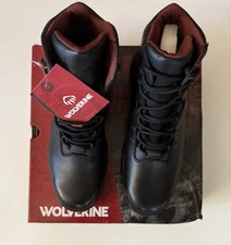 Wolverine W08399 Bonaventure 6” Black Boots Size 13 EW Brand New Ships Free!