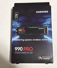 Samsung 990 PRO 1TB M.2 NVMe SSD (MZ-V9P1T0B/AM) Brand New, Sealed.