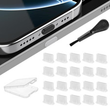 USB C Dust Plug, 20 Pcs Silicone USB C Port Cover Type C Dust Plug Cover for Iph