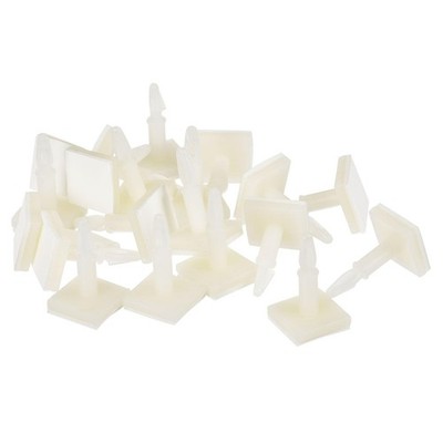 Sticky PCB Spacer Adhesive Standoffs Plastic Column 12.6mm Support Height, 20pcs