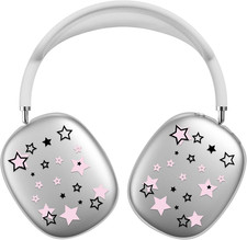 Silicone Case for Airpods Max Headphones, Clear Star Soft TPU Ear Cups Cover/Ear