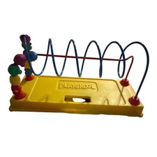 Vintage Playskool Busy Bead Maze Toy for Toddlers Babies Kids Retro 1980s 1990s