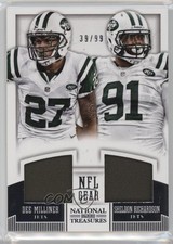2013 Panini National Treasures 39/99 Dee Milliner Sheldon Richardson #24 j4h
