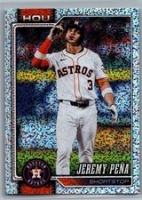 2026 Topps #307 Jeremy Peña Confetti - Houston Astros