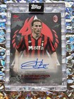 Topps AC Milan 125 Years I Diavoli Jean-Pierre Papin Jersey N. Auto Signature/99