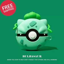 Cute Cartoon Pokeball Silicone Case for AirPods 1 2 3 Pro Accessories