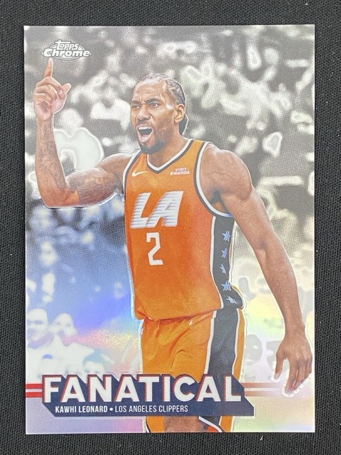 Kawhi Leonard 2025-26 Topps Chrome Update Fanatical #FAN-6 -nd4