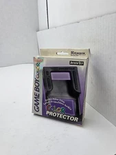 NEW  BLACK RUBBER CONSOLE SYSTEM PROTECTOR + STRAP FOR GAMEBOY COLOR  #J9