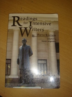 READINGS FOR INTENSIVE WRITERS By Susan Jorgensen *Excellent Condition*